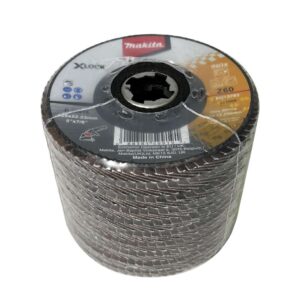 D-76015 5"xZ60 กระดาษทรายซ้อนขัดสเตนเลส X-LOCK (Flap Disc)