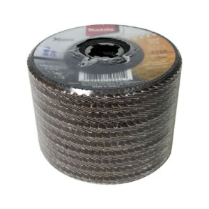D-76037 5"xZ100 กระดาษทรายซ้อนขัดสเตนเลส X-LOCK (Flap Disc)