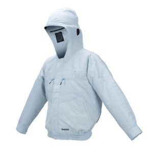 DFJ211ZXL เสื้อแจ็คเก็ตพัดลมไร้สาย BL โพลีเอสเตอร์ มีฮูด XL (LXT Li-ion-18V/12Vmax)