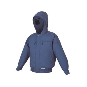 DFJ311ZL เสื้อแจ็คเก็ตพัดลมไร้สาย BL คอตตอล มีฮุด L (LXT Li-ion-18V/12Vmax)