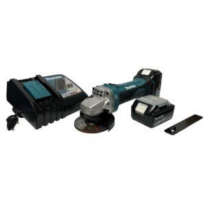 DGA402RFE เครื่องเจียร์ไร้สาย 4" (100 มม.) สวิทสไลด์บน,สปีดเดียว (LXT Li-ion-18V)