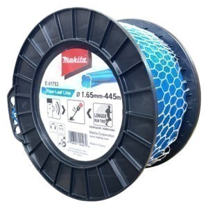 E-01753 Four-Leaf Spiral Nylon Cord 16.5x455m ฟ้า