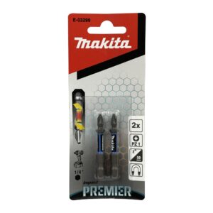 E-03296 ดอกไขควง E-Form Impact Premier Torsion PZ1 x 25mm
