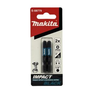 E-08779 ดอกไขควง E-Form Impact Black PH3x50mm NZ