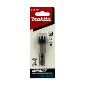 E-08791 แกนแม่เหล็กจับดอกพร้อมล็อก Impact Black 60 mm NZ