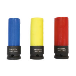 E-12354 Impact Deep Socket for Wheel Nut 3Pcs/Set