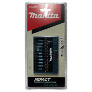 E-14233 Impact Black Screw Bit (10Pcs/Set)
