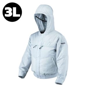 FJ203DZ3L เสื้อแจ็คเก็ตพัดลม+ฮูด 12V Size 3L