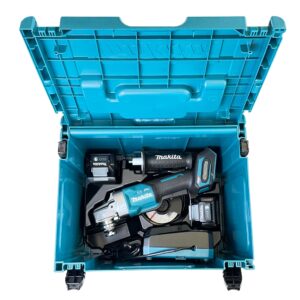 GA011GD201 เครื่องเจียร์ไร้สาย 4" (100 มม.) สวิทบีบล่าง BL,AFT,XPT,Brake (XGT Li-ion-40Vmax)