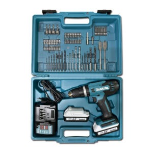 HP488DYEX1 สว่านกระแทกไร้สาย 1/2" (13 มม.) H/S:42/24 N.m ปรับรอบได้ + อุปกรณ์เสริม 74 ชิ้น (Li-ion-18V G-Battery)