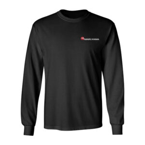 เสื้อยืดคอกลม Maruyama (สีดำ)