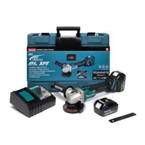 DGA404RTE เครื่องเจียร์แบตเตอรี่ 4" 18V 5.0Ah
